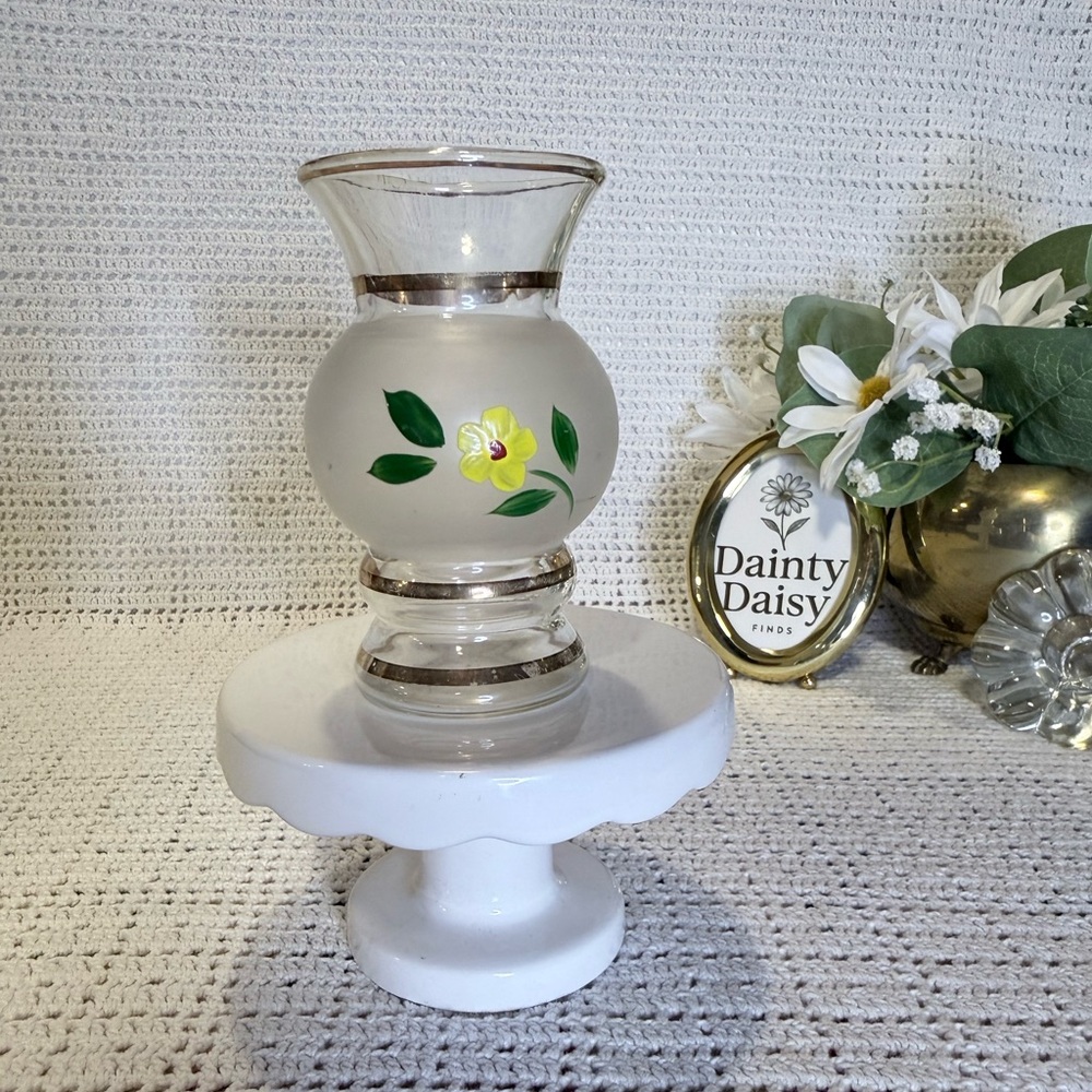 White and Gold Vase